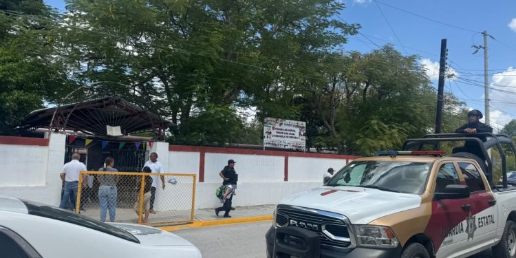 Mantiene SSPT presencia preventiva y vigilancia en planteles educativos de Tamaulipas