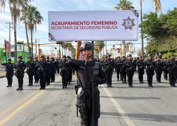 Con orgullo y vocación, mujeres fortalecen la seguridad pública