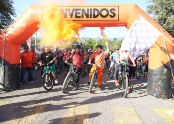 Encabeza el rector Dámaso Anaya la Gran Rodada UAT 14K en Ciudad Victoria