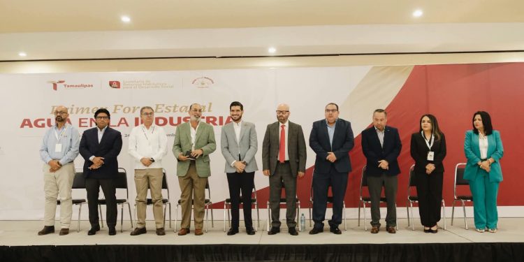 Beto Granados encabeza Primer Foro Estatal “El Agua en la Industria” en Matamoros