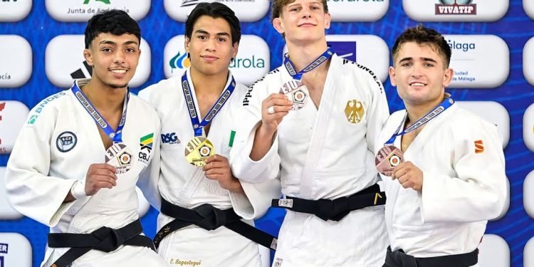 Se corona judoca tamaulipeco en Málaga y suma otro título en el circuito europeo