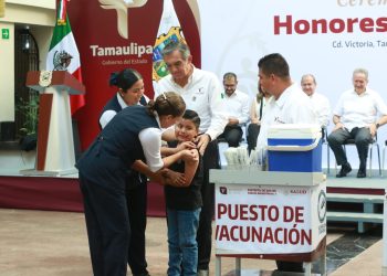Pone en marcha el Gobierno del Estado la Campaña Estatal de Vacunación 2026
