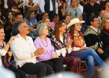 Carmen Lilia Canturosas promueve ventajas competitivas y atractivos de Nuevo Laredo en la Feria Tamaulipas 2026