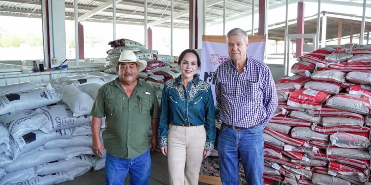 Fortalece alcaldesa Carmen Lilia Canturosas al sector ganadero con «Mineraliza tu Ganado»